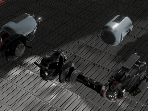ED209 3Dモデル