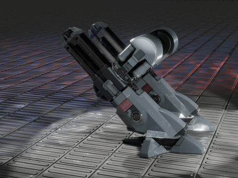 ED209 3Dモデル
