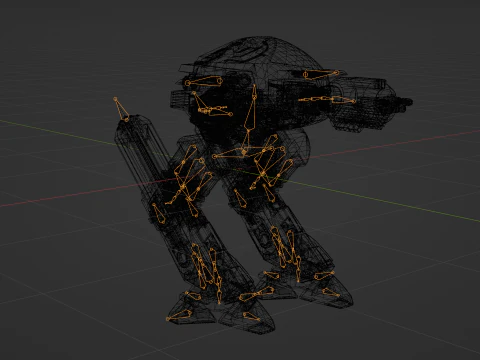 ED209 3D Model