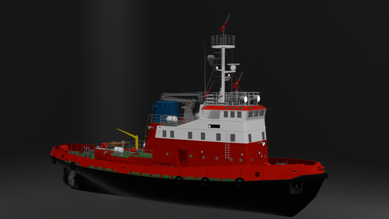 Strazak 1425 3Dモデル .c4d .max .obj .3ds .fbx .stl .blend