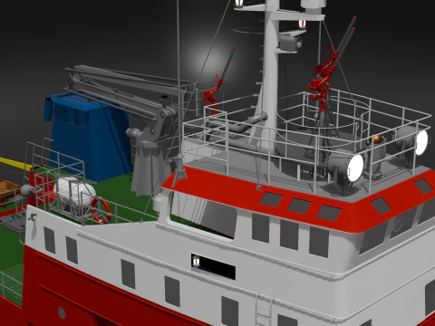 Strazak 1425 3D Model