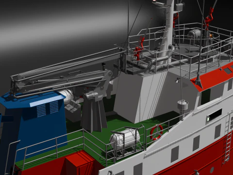 Strazak 1425 3D Model