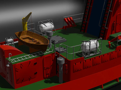 Strazak 1425 3D Model