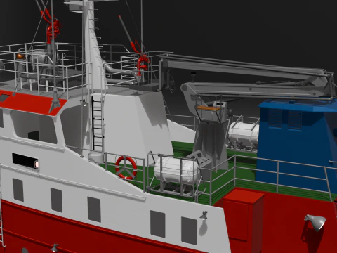 Strazak 1425 3D Model