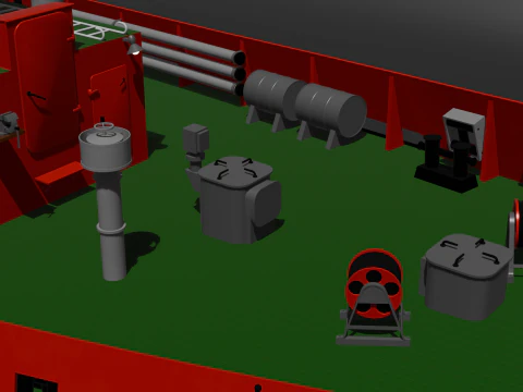 Strazak 1425 3D Model