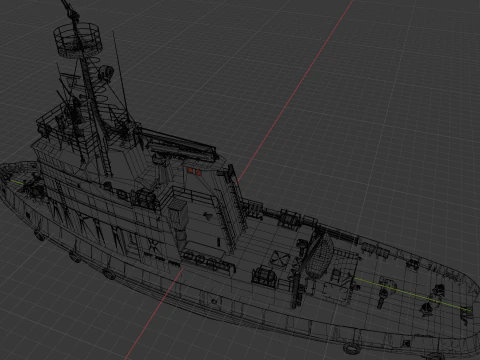 Strazak 1425 3D Model