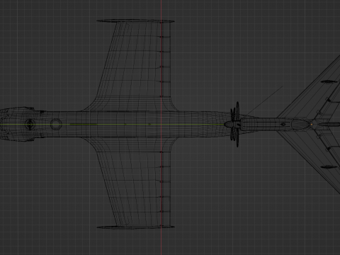 Ekranoplan A-90 Orlyonok 3D Model
