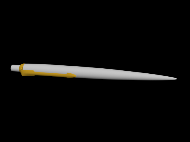 parker pen 3D 모델 .c4d .max .obj .3ds .fbx .stl .blend 