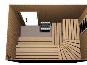 sauna Model 3D