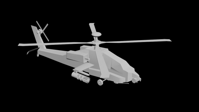 apache 3D 模型 .c4d .max .obj .3ds .fbx .stl .blend 