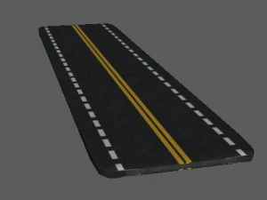 tor drogowy &ndash; tor wyścigowy Model 3D