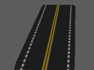 road track-racing track 3D Model