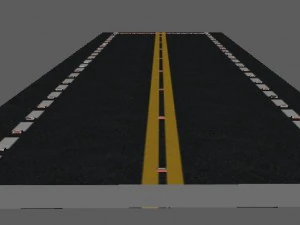 road track-racing track 3D Model