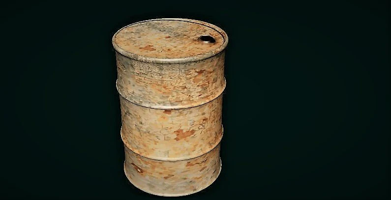 fire barrel 3D Model .c4d .max .obj .3ds .fbx .stl .blend