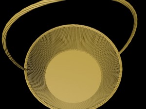 bamboo basket sale Modèle 3D