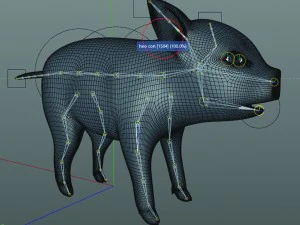 cute piglets 3D Model