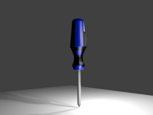 screwdriver Modelo 3D
