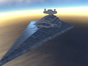 spaceship from star wars 3D Model