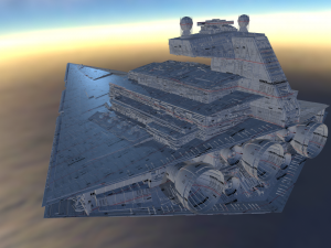 spaceship from star wars 3D Model