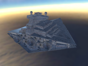 spaceship from star wars 3D Model