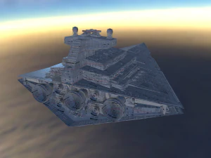 spaceship from star wars 3D Model