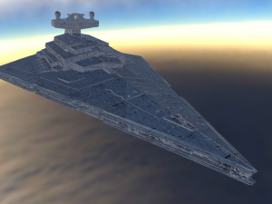 spaceship from star wars 3D Model
