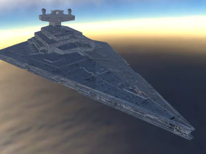 spaceship from star wars 3D Model