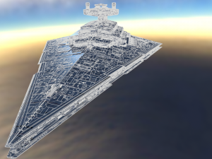 spaceship from star wars 3D Model