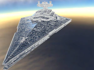 spaceship from star wars 3D Model