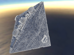 spaceship from star wars 3D Model