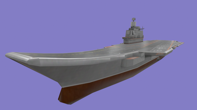 admiral kuznetsov 3D Model .c4d .max .obj .3ds .fbx .stl .blend 