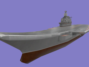 admiral kuznetsov Modello 3D