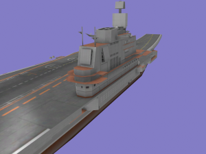 admiral kuznetsov 3D Model