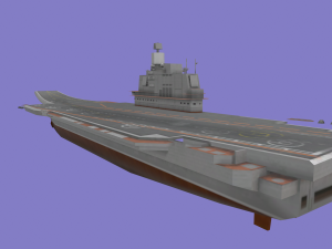 admiral kuznetsov 3D Model