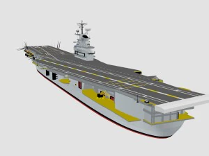 uss cvn 34 oriskany 3D Model