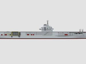 uss cvn 34 oriskany 3D Model