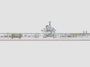 uss cvn 34 oriskany 3D 모델