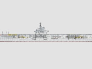 uss cvn 34 oriskany 3D 모델