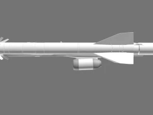 rocket x-59m2 3d print model 3D Print Model