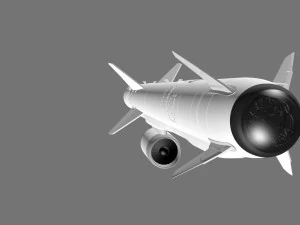 rocket x-59m2 3d print model 3D Print Model
