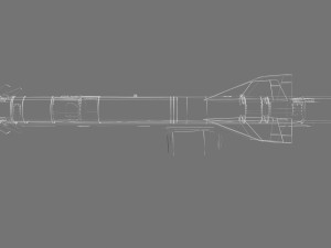 rocket x-59m2 3d print model Modèles 3D en vedette