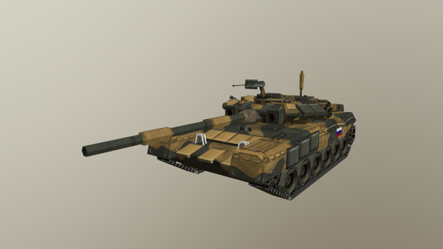 t-90 Modèle 3D .c4d .max .obj .3ds .fbx .stl .blend 