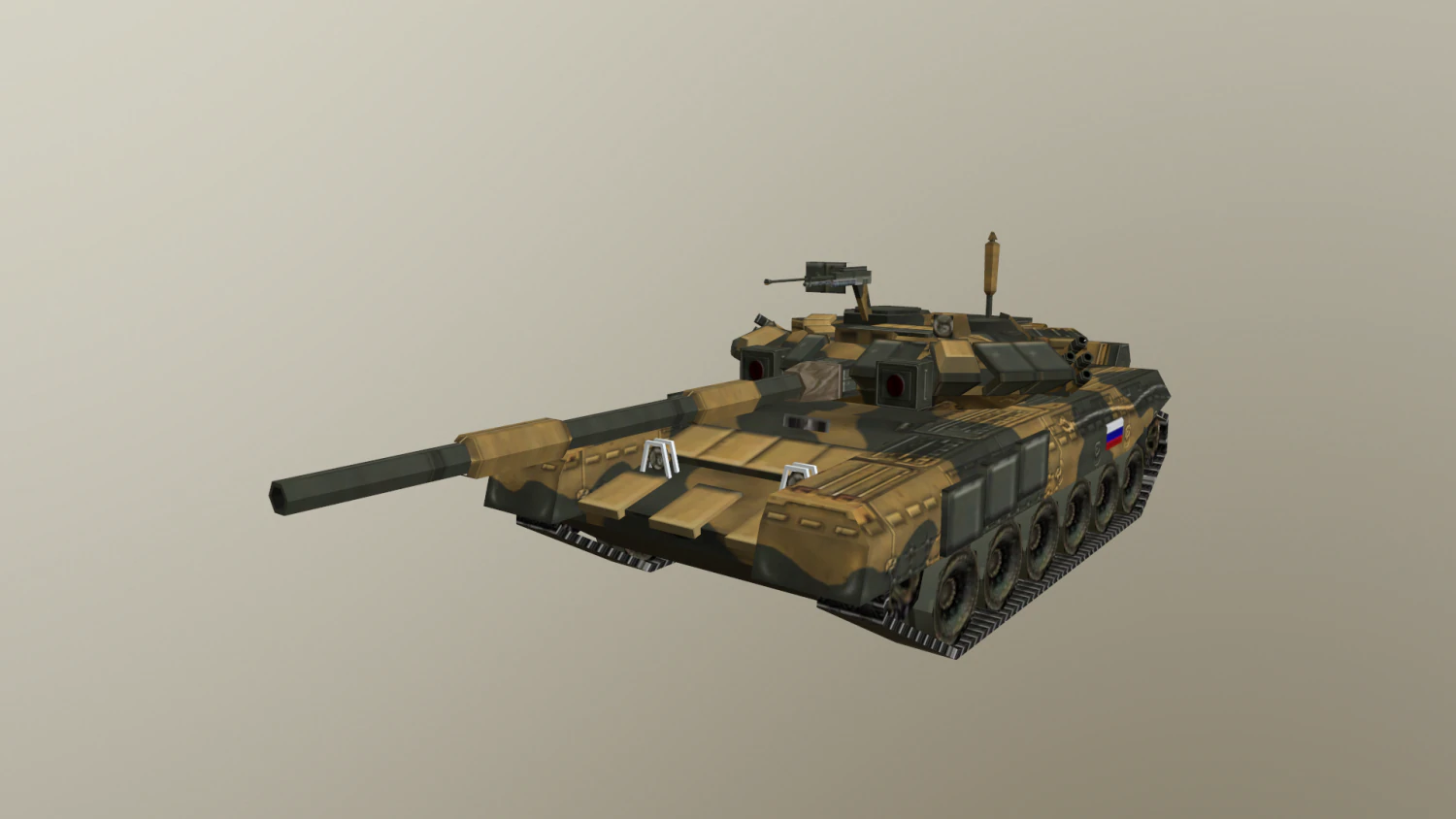 t-90 Modello 3D .c4d .max .obj .3ds .fbx .stl .blend 