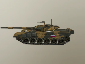 t-90 Modello 3D