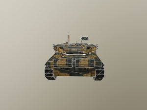 t-90 Modèle 3D
