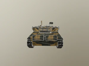 t-90 Modello 3D