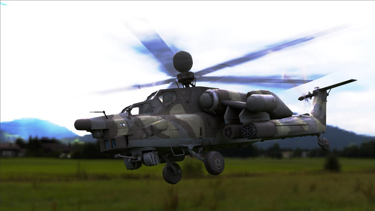Havoc mi-28 vr 3D Model .c4d .max .obj .3ds .fbx .stl .blend 