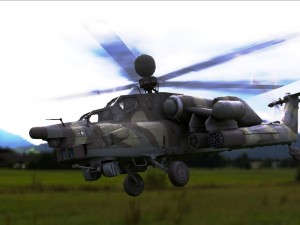 Havoc mi-28 vr 3D मॉडल
