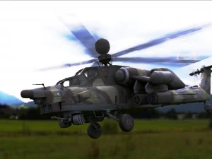 Havoc mi-28vr Modello 3D