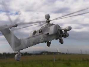 Havoc mi-28 vr 3D Model